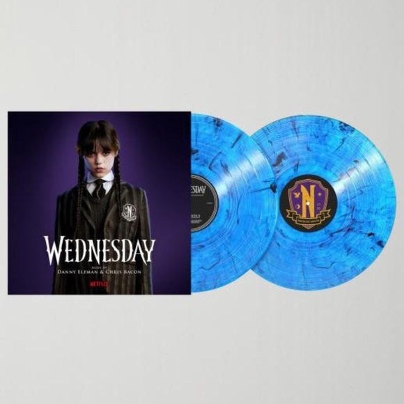 NEW NETFLIX WEDNESDAY ADDAMS VINYL - Picture 1 of 5